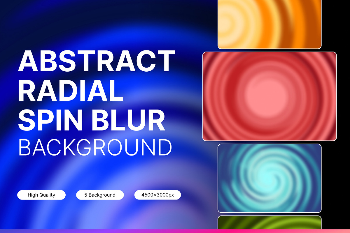 Abstract radial spin blur background, a Background Graphic by Loin Studio (Photo 1 of 5)