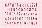 Pink Sky - Handwritten Font, a Handwritten Font by Pikgura (Thumbnail 4 of 9)