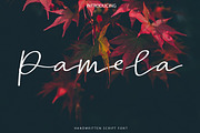 New! Pamela | Script Font, a Script Font by Artstudio (Thumbnail 1 of 7)