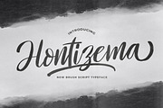 Hontizema - Handwritten Font, a Script Font by StringLabs (Thumbnail 1 of 12)