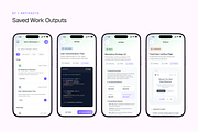 Elle AI Chat App UI Kit - Figma, an UI Kit Template by Brickclay (Thumbnail 13 of 14)