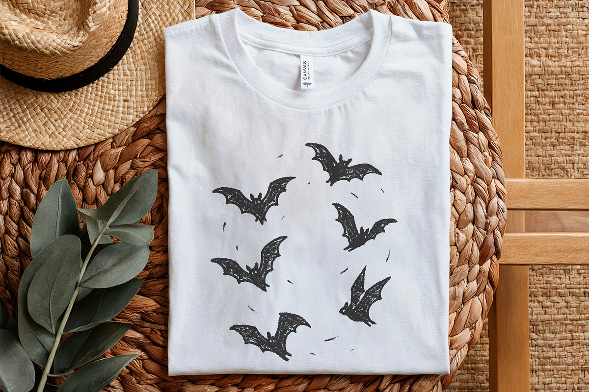 Minimal Flying Bats PNG, Spooky, an Illustration by SharpMarketplace (Photo 5 of 9)