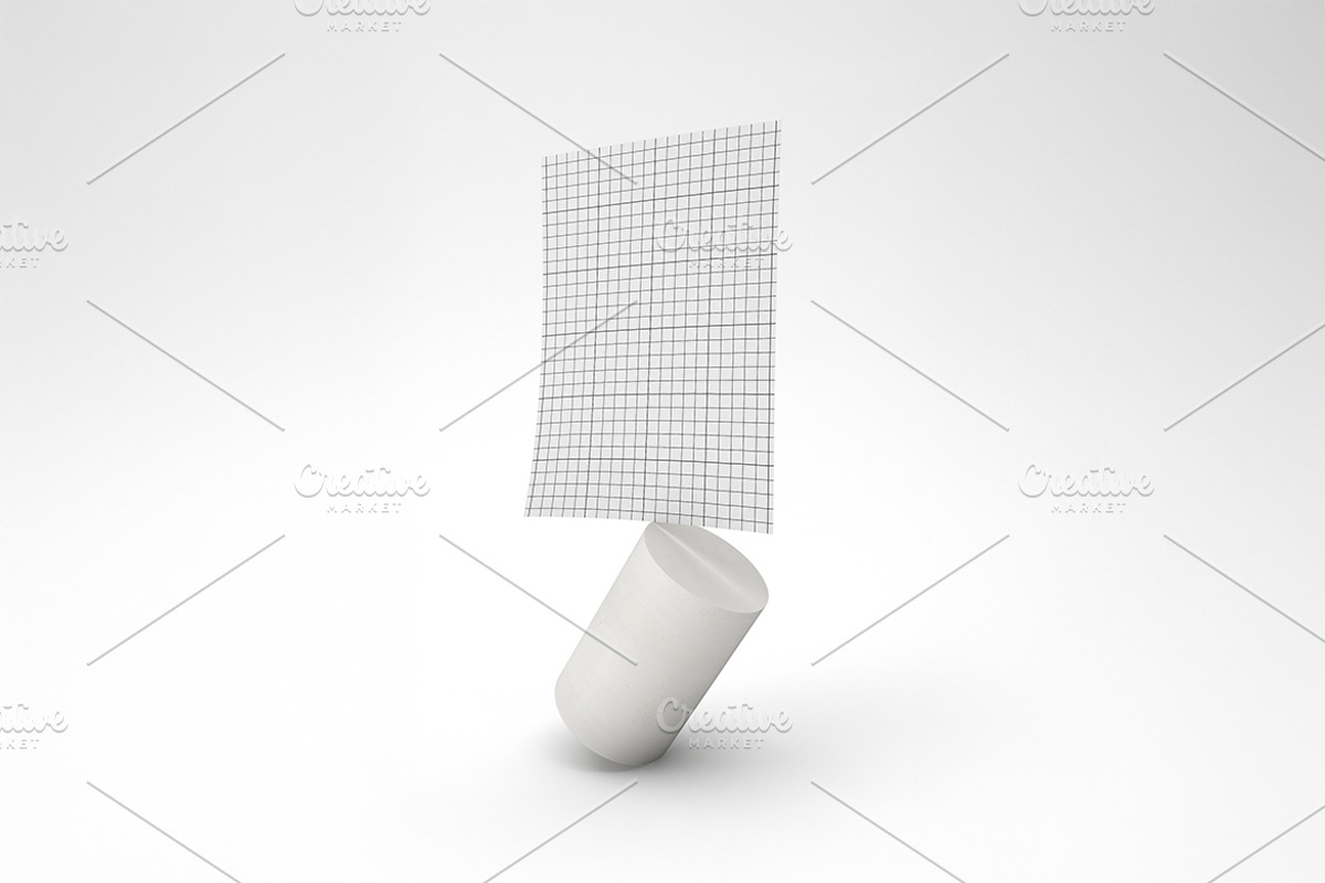 Abstract Balanced Flyer Mockup, an Advertising Mockup by Qaleb Studio (Photo 1 of 2)