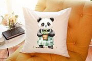 Panda Garden Clipart, an Illustration by Sublimation Artist (Thumbnail 6 of 6)