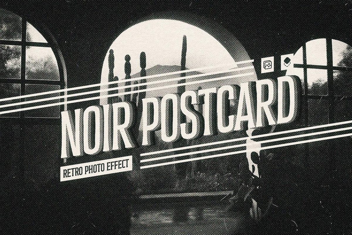 Vintage Postcard Effects Bundle, a Layer Style Add-On by pixelbuddha.net