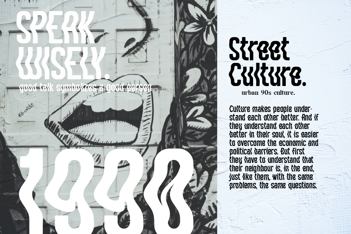 Morelife A Display Typeface, a Sans Serif Font by Ronny Studio (Photo 2 of 10)
