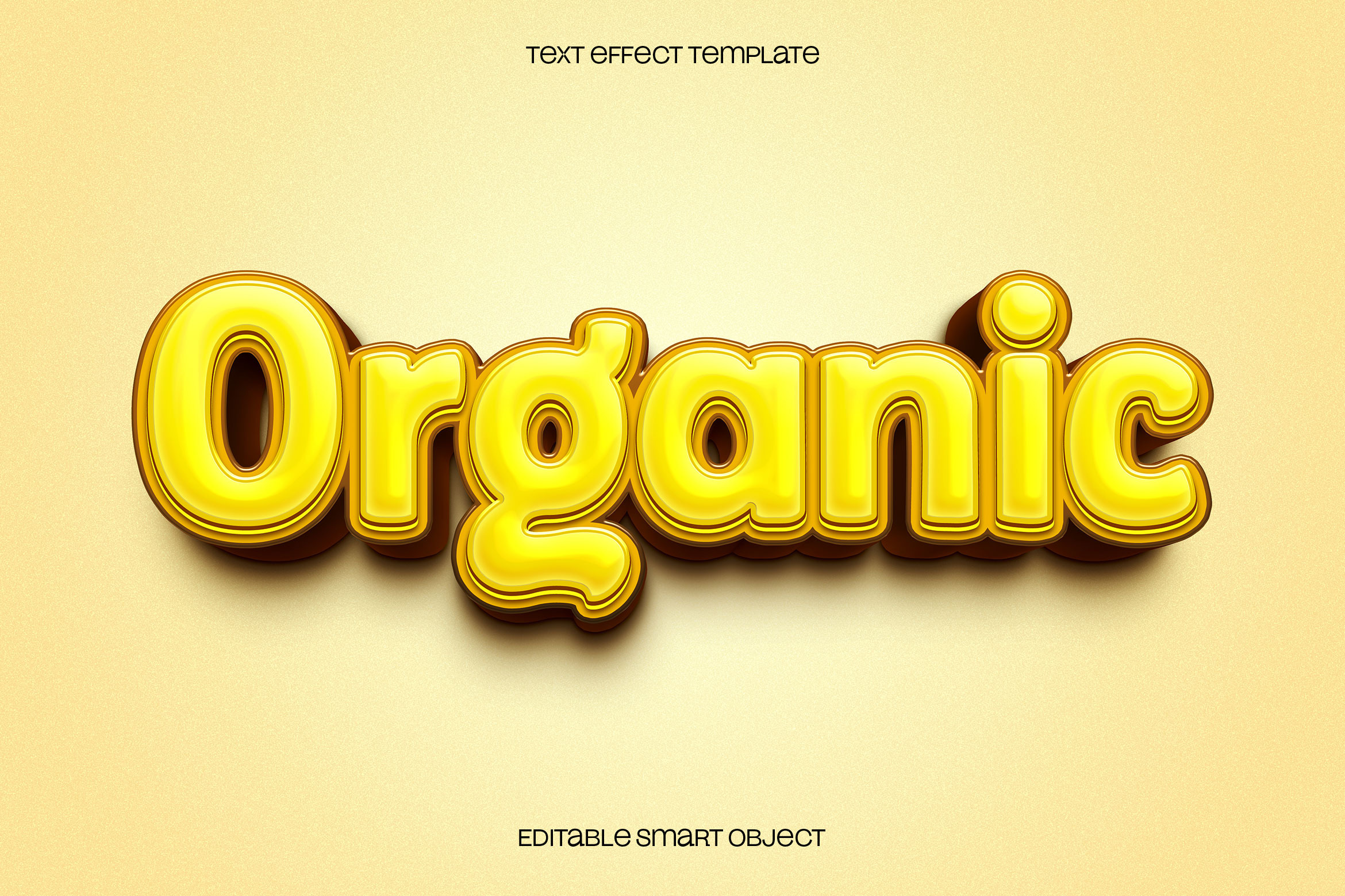 Organic Text Effect, a Layer Style Add-On by dokudokunomi