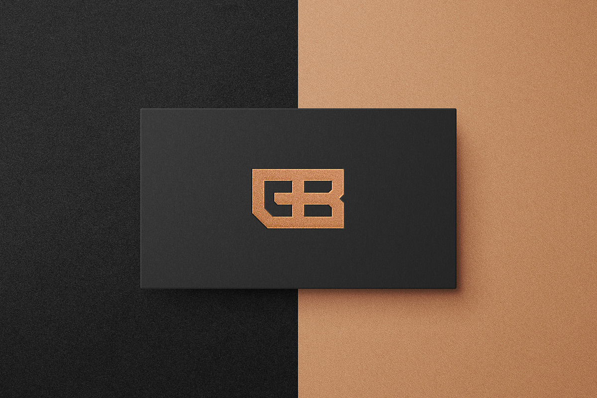 Metallic Foil Card Logo Mockup, a Mockup by Design Squad (Photo 4 of 5)