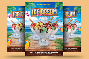 Ice Cream Flyer