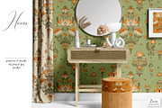 Odisha Floral Patterns & Motifs, a Pattern Graphic by Zeesi Design Garden (Thumbnail 6 of 12)