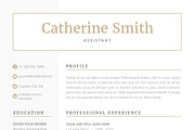 Word Resume & Cover Letter Template, a Resume Template by DemeDesign (Thumbnail 5 of 5)
