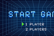 Arcade start screen. Retro game, an Object Illustration by Stock-Smart-Start (Thumbnail 3 of 3)
