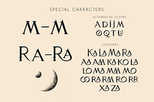 Mystical Font Bundle 10 In 1