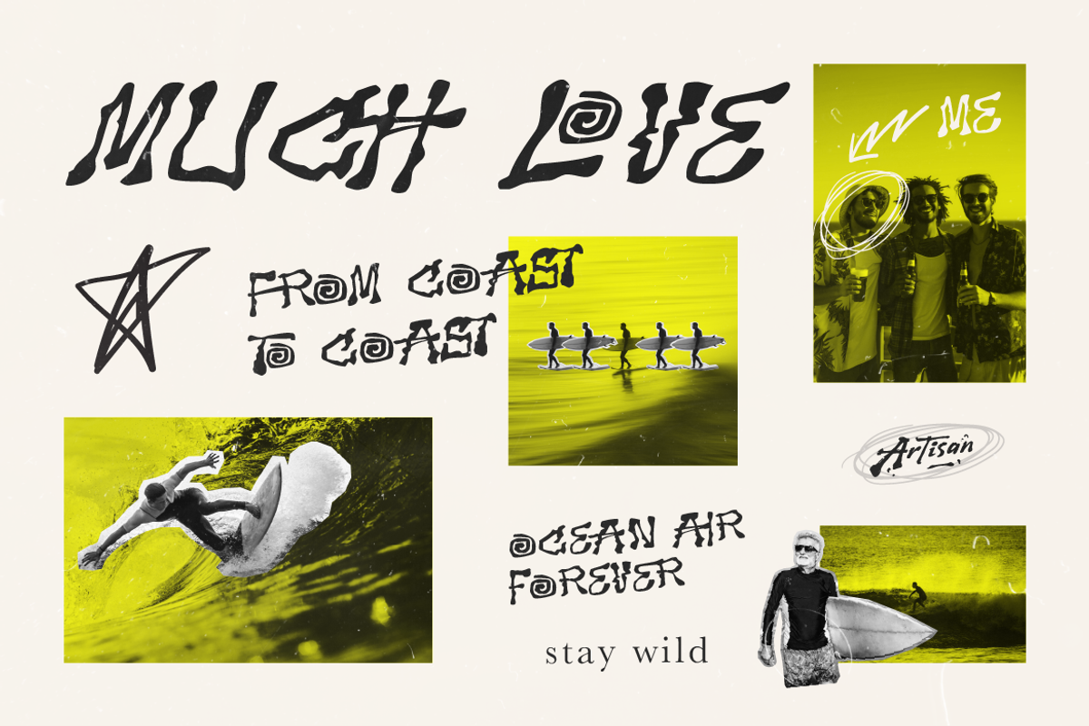 Tarophis, a Handwritten Font by Artisan Themes (Photo 10 of 10)