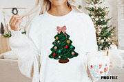 Coquette Faux Yarn Christmas Tree, an Illustration by DreamCafeArt (Thumbnail 4 of 4)