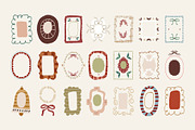 170+ Whimsical Frames & Bows, a Decorative Illustration by Olia (Thumbnail 7 of 20)