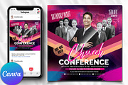 Church Flyer | Canva Flyers, a Social Media Template by Business Flyers (Thumbnail 1 of 2)