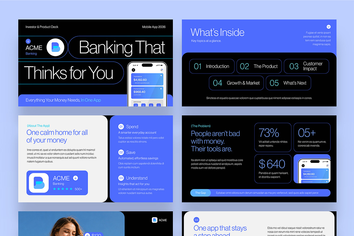 Mobile App Presentation Template, a Presentation Template by BrandPacks (Photo 7 of 7)