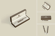 Realistic Pen Mockup, a Pens & Pencil Mockup by tiyasprabawa (Thumbnail 1 of 5)
