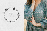 Ink floral collection. Floral ABC, an Illustration by Vera●Suleimanova (Thumbnail 11 of 19)