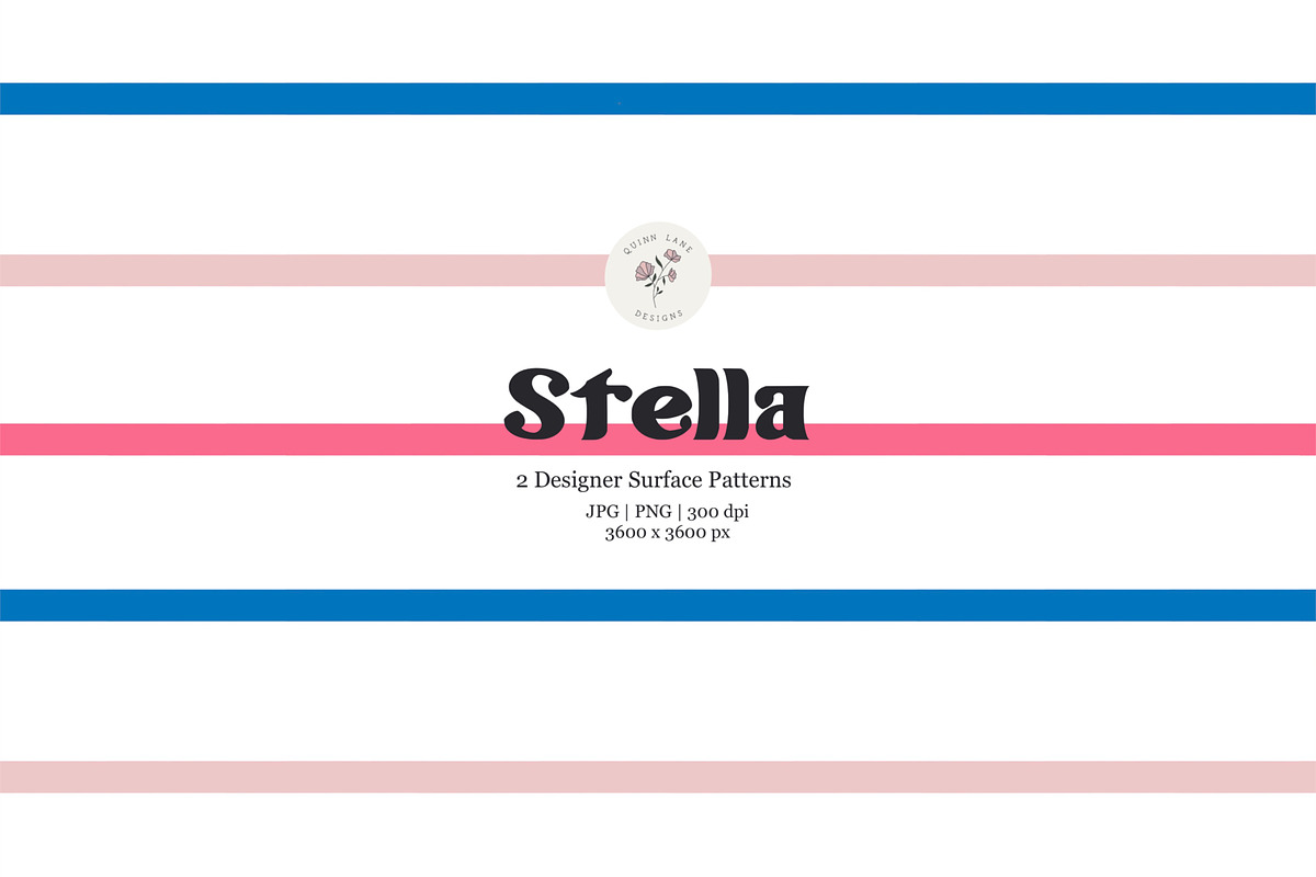 Colorful Seamless Stripes Pattern, a Pattern Graphic by Quinn Lane Designs (Photo 1 of 6)