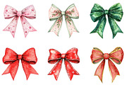 Christmas Coquette Bows PNG, Bow, an Illustration by DreamArtGraphic (Thumbnail 2 of 5)