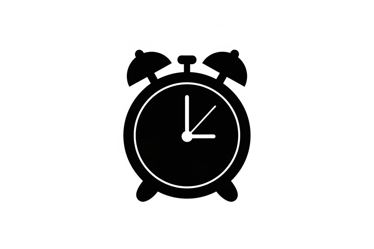 Alarm Clock Silhouette Vector Bundle, an Illustration by Creativeshirt (Photo 7 of 51)