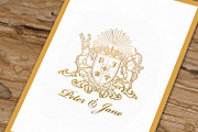 GOLDEN WEDDING INVITATION SUITES, an Invitation Template by Totem Invitation House (Thumbnail 4 of 5)