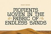 Mosaic Desert - Display Typeface, a Sans Serif Font by Letterhend Studio (Thumbnail 8 of 9)