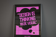 REALISTIC POSTER FRAME MOCKUPS, a Print Template by Franklin Design (Thumbnail 3 of 5)