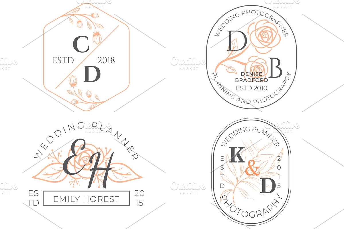 21 Retro Monograms & Logos, a Graphic by Arys Design (Photo 4 of 28)