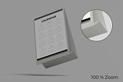 Calendar Mockup, a Books & Magazine Mockup by Lxadesign (Thumbnail 9 of 10)