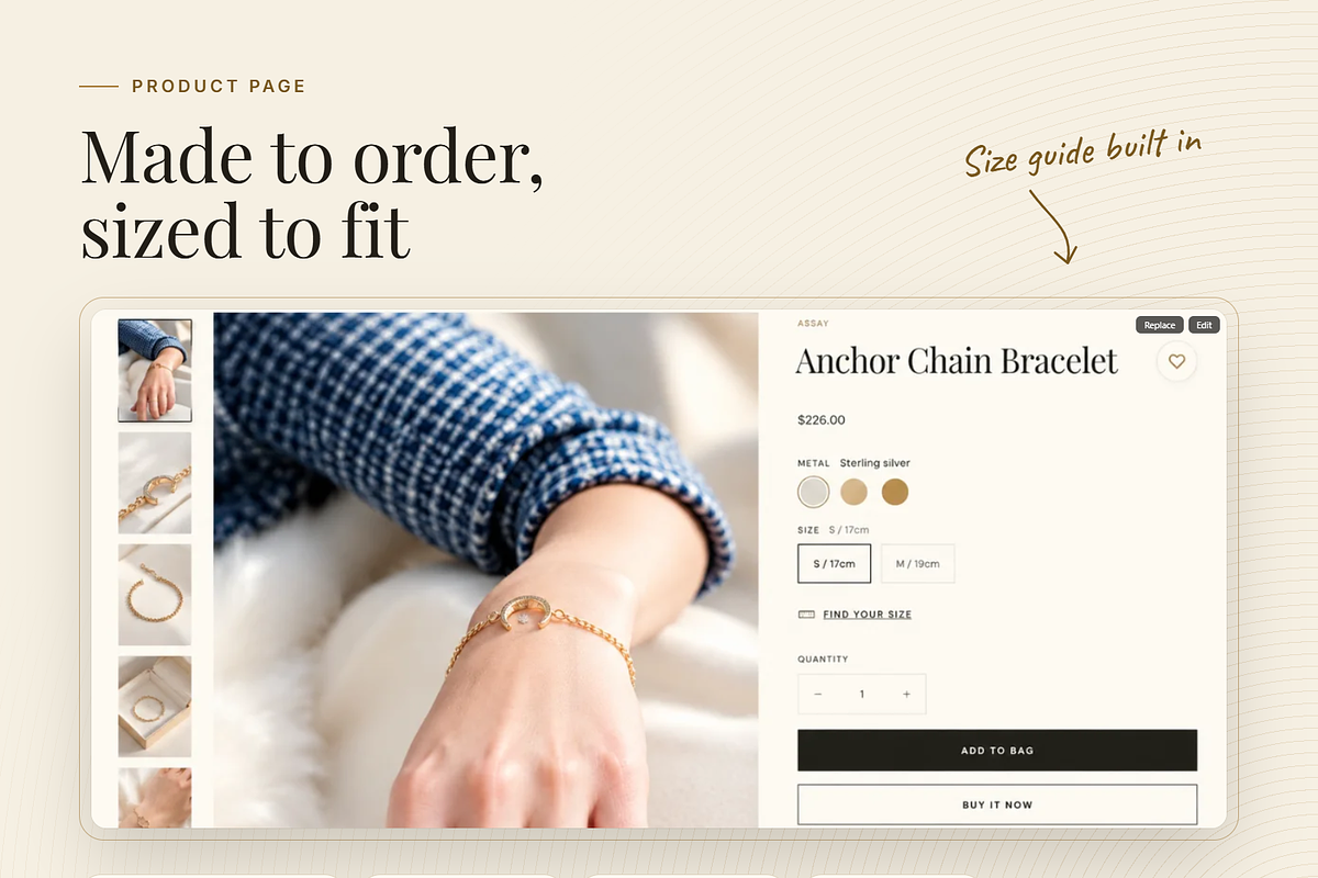 Assay – Jewelry Shopify Theme OS 2.0, a Shopify Template by ArslanAli (Photo 3 of 6)