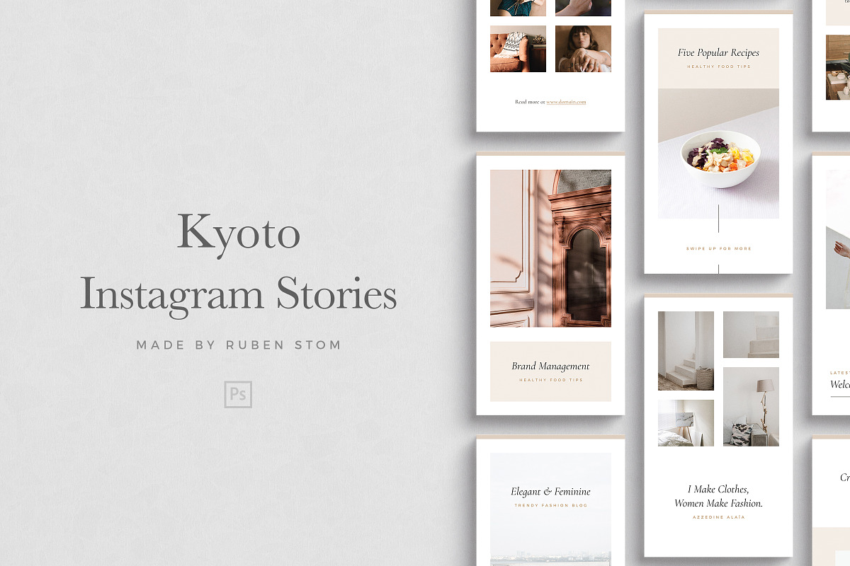 Instagram Stories Bundle, a Social Media Template by Ruben Stom (Photo 23 of 53)