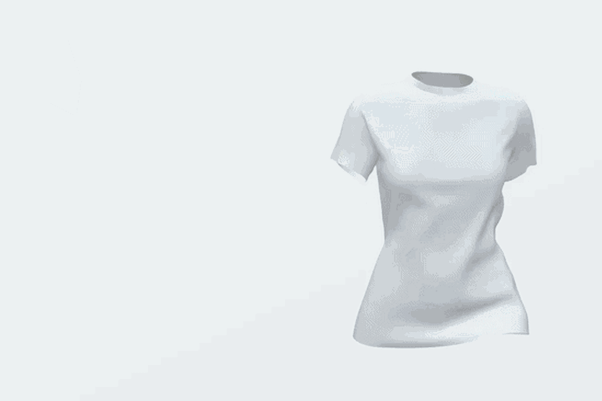 walking tshirt mockup, an Object 3D Model by hdri360 (Photo 2 of 5)