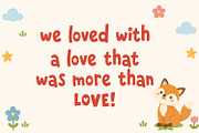 Erkesion Cute Playful Kids Typeface, a Handwritten Font by Maulana Creative (Thumbnail 5 of 7)