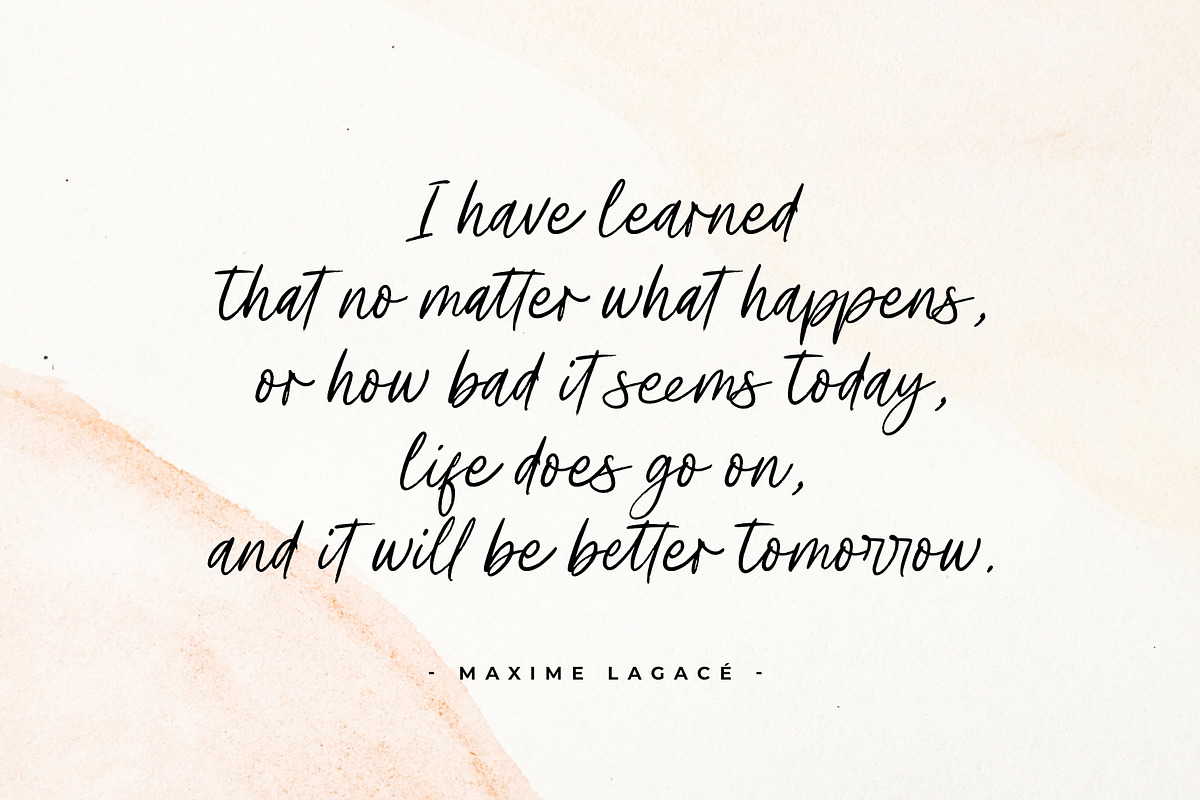 Billie James Handwriting script, a Script Font by Damarletter (Photo 2 of 11)