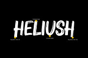 Bruzh - Handbrush Font, a Font by Garisman Std (Thumbnail 7 of 10)