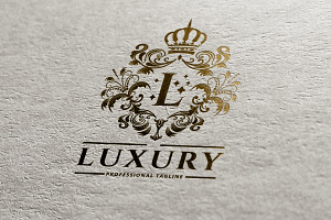 Royal Letter L Luxury Crest Logo, a Branding & Logo Template by Design_Planet