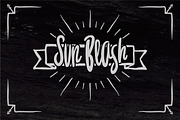 Blowing Typeface, a Font by giemons™ (Thumbnail 6 of 10)