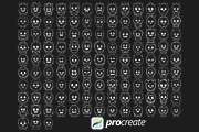 Cartoon Monsters Set 1 Procreate, a Brush Add-On by Disasterology Ink (Thumbnail 5 of 10)