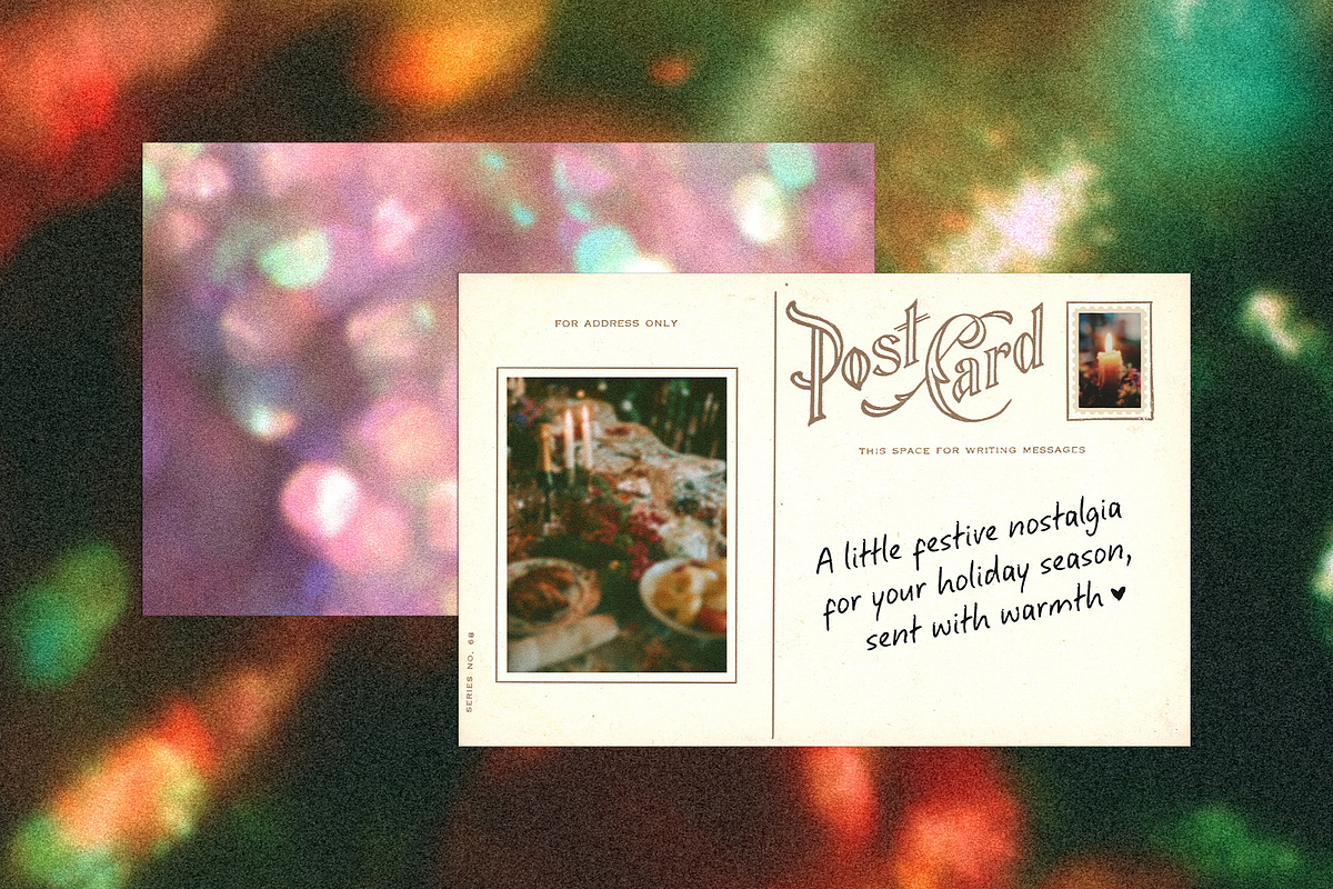 Festive Nostalgia Photo Backgrounds, a Background Graphic by Dina Mae (Photo 5 of 11)