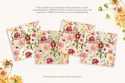 Dahlia Watercolor Collection, a Decorative Illustration by ArtMaslyana (Thumbnail 10 of 15)