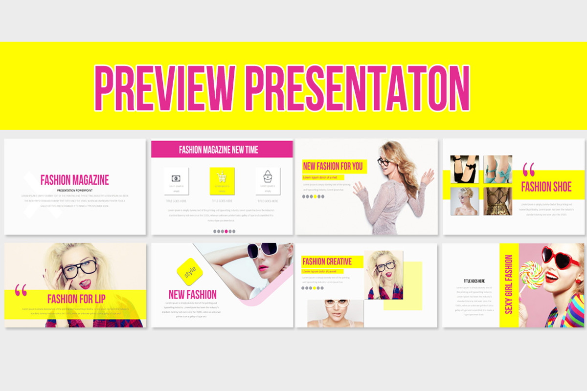 Fashion Creative Presentation, a Presentation Template by SlideBester (Photo 3 of 11)