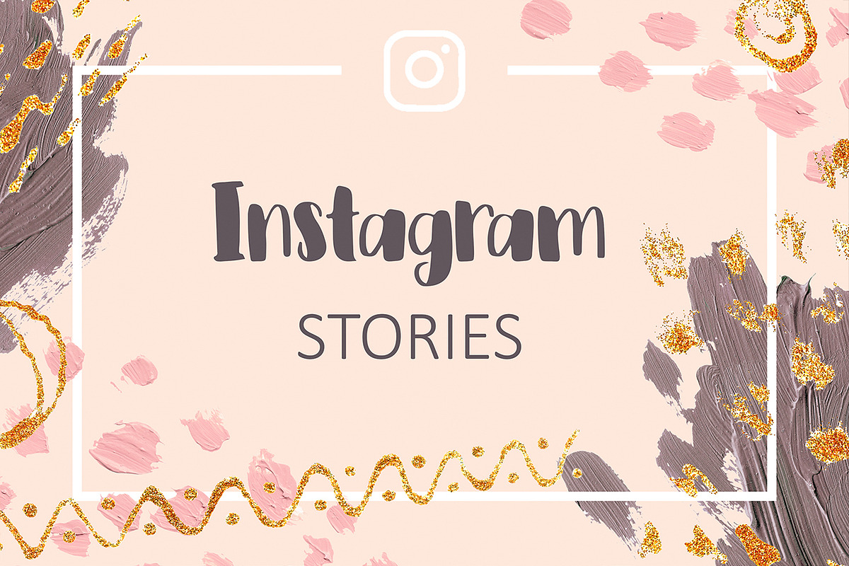 Instagram stories template, a Social Media Template by Integrity_store (Photo 1 of 9)