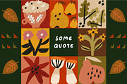 Autumn Blocks Fall Elements Clipart, a Seasonal Illustration by Olia (Thumbnail 27 of 28)