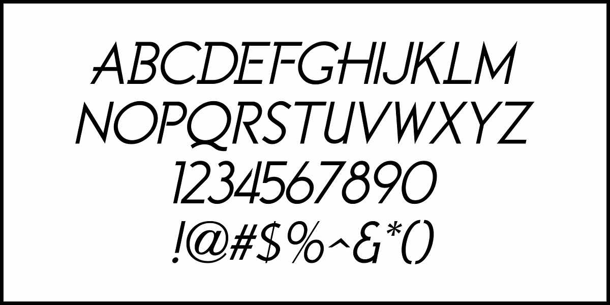 British Cinema JNL, a Sans Serif Font by Jeff Levine Fonts (Photo 5 of 5)