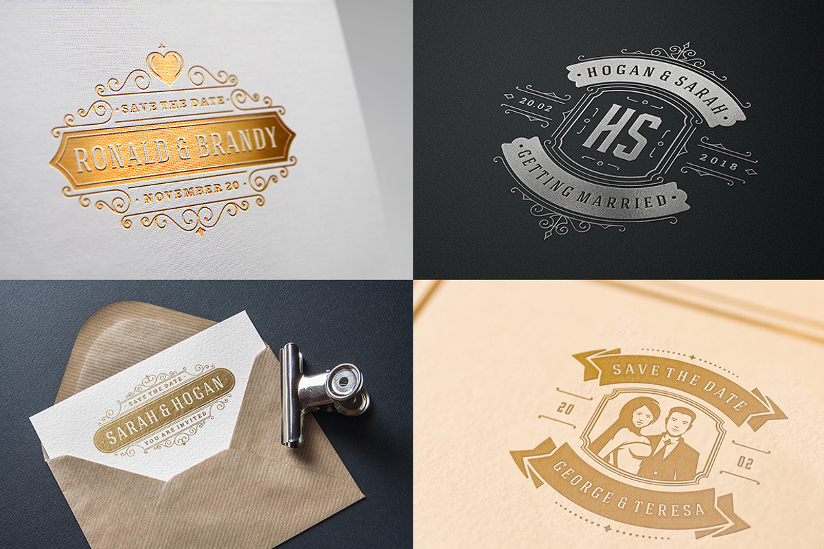 230 Wedding Overlays and Titles, an Invitation Template by Vasya Kobelev (Photo 11 of 47)