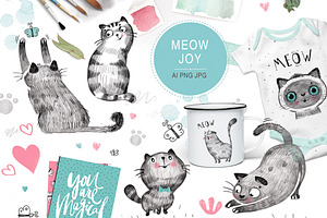 MEOW JOY Graphic Pack