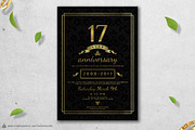 5 Anniversary Invitation, a Card Template by Avartde Creative (Thumbnail 4 of 6)
